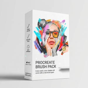 Procreate Brush Pack (50+ Premium Brushes with Weekly Updates)